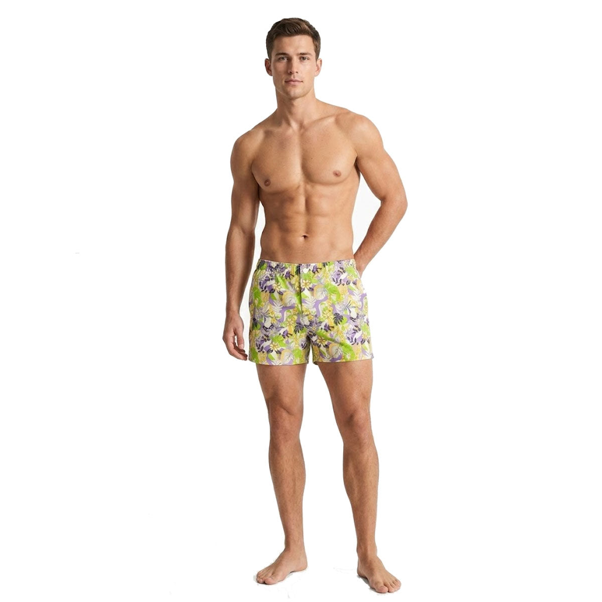 Abstract Nature Swim Short