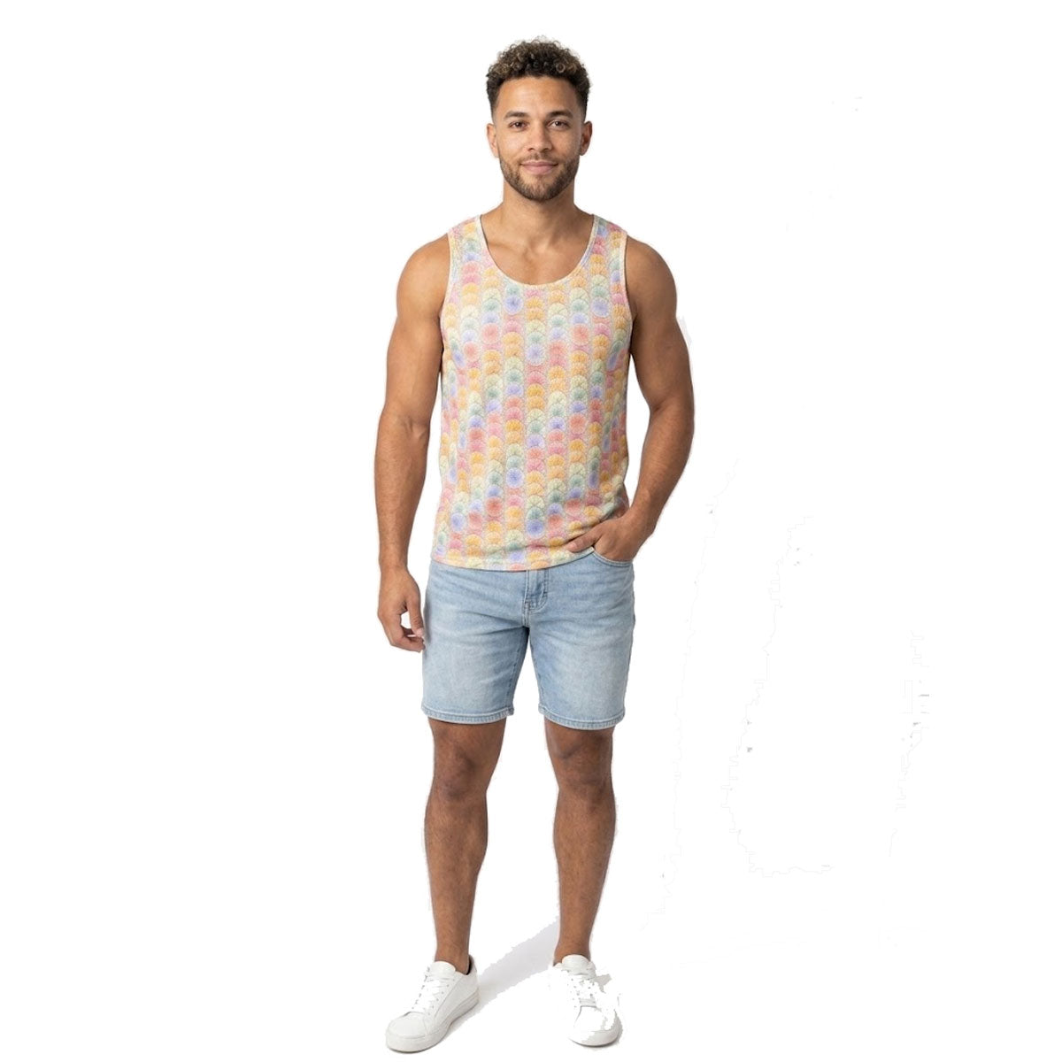 Lemon Stripe Tank