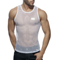Black & White Mesh Tank