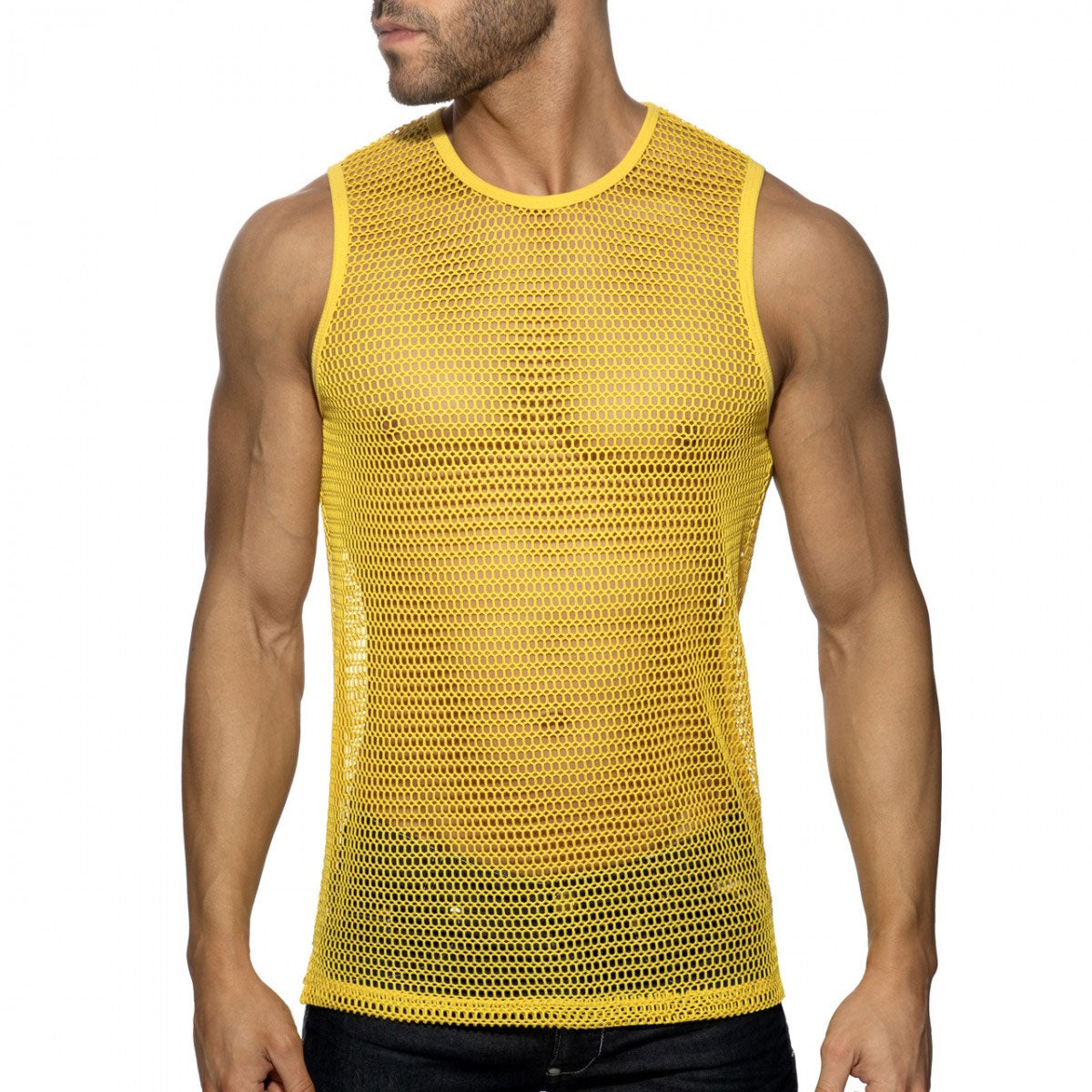 Openwork Fabric Tank
